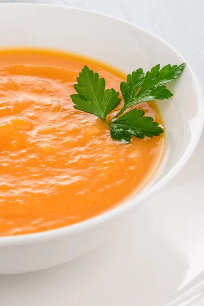 Kürbissuppe — Stockfoto