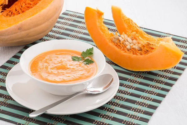 Pumpkin soup — Stock Photo, Image