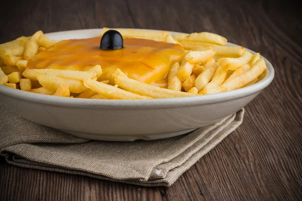 Francesinha sul piatto — Foto Stock