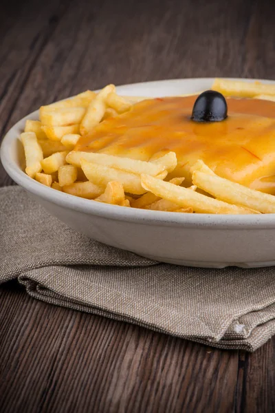 Francesinha sul piatto — Foto Stock