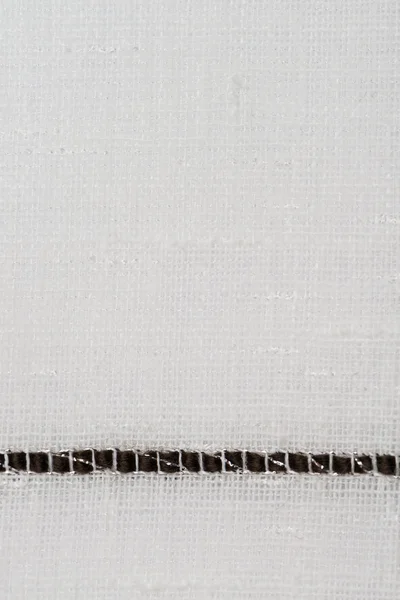 Texture tissu blanc — Photo