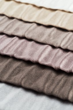 Multi renk kumaş doku örnekleri