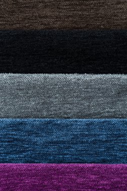 Multi renk kumaş doku örnekleri