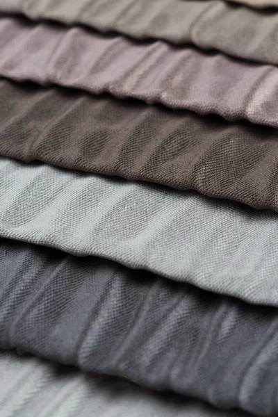 Multi color fabric texture samples — Stock Photo, Image