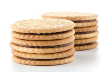 Sandviç Bisküvi Çikolata dolgulu