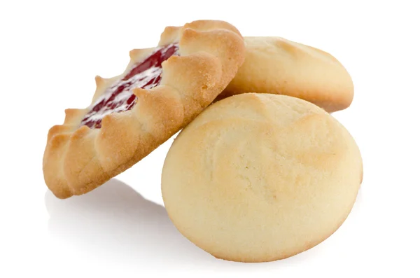 Aardbei biscuit — Stockfoto