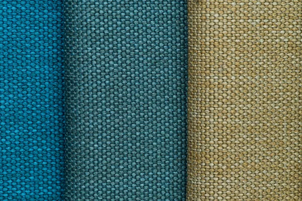 Échantillons de texture de tissu multi couleur — Photo