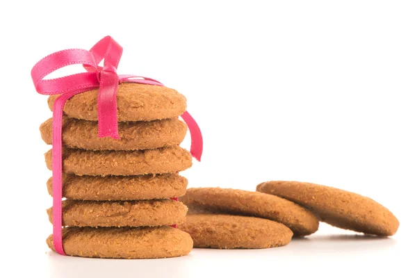 Festive wrapped biscuits — Stock Photo, Image