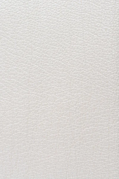 Textura de cuero blanco primer plano —  Fotos de Stock