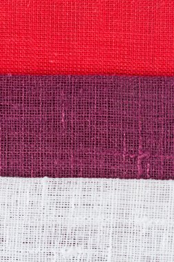 Multi renk kumaş doku örnekleri