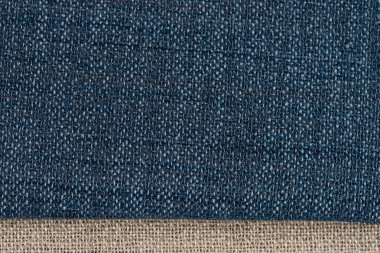Mavi kumaş dokusu