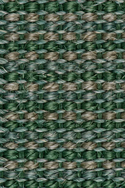 Zöld szőnyeg vagy gyékényfonat — Stock Fotó