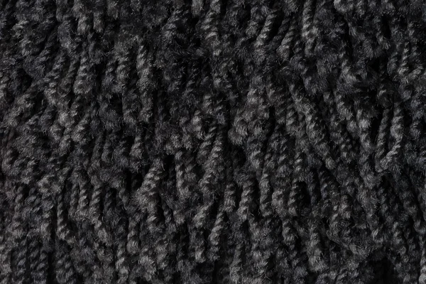 Czarny dywan — Zdjęcie stockowe