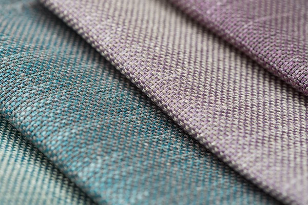 Multi color fabric texture samples — Stock Photo, Image