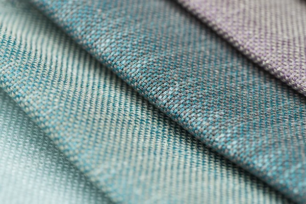 Multi color fabric texture samples — Stock Photo, Image