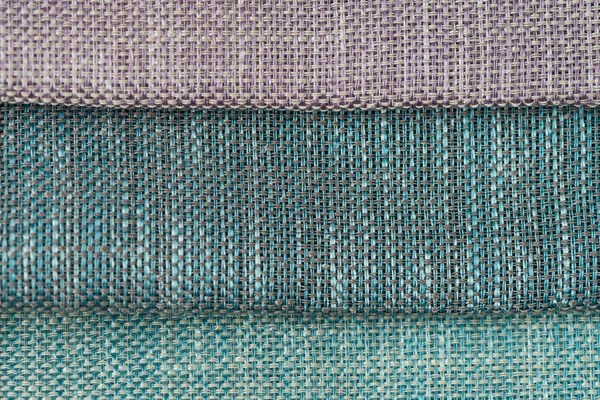 Échantillons de texture de tissu multi couleur — Photo