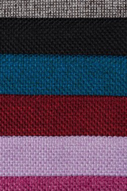 Multi renk kumaş doku örnekleri