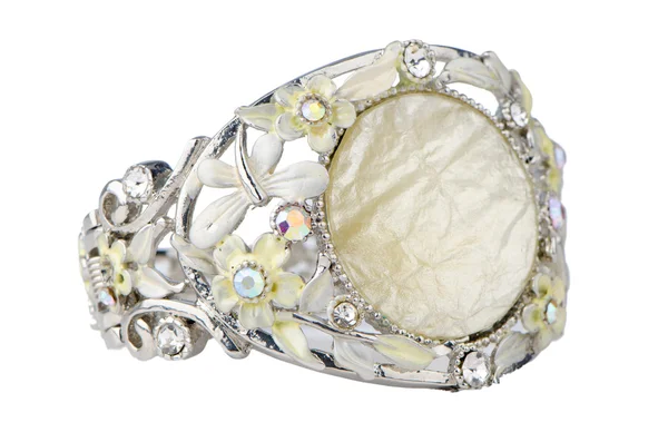 Ring with gemstones — Stock Photo, Image