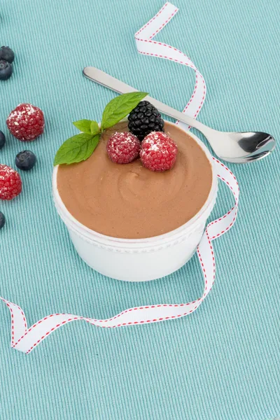 Mousse au chocolat — Photo