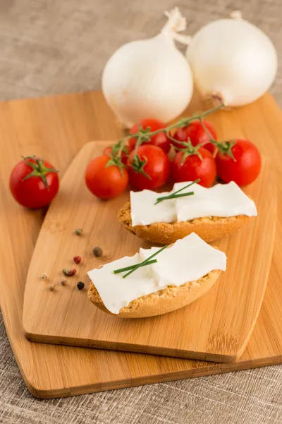 Pan con casa de campo — Foto de Stock