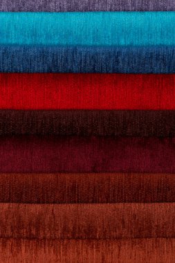 Multi renk kumaş doku örnekleri