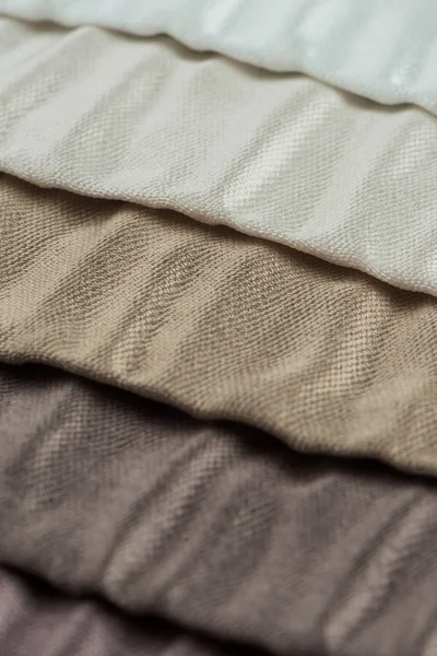 Multi color fabric texture samples — Stock Photo, Image