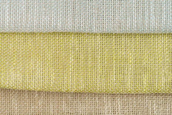 Multi color fabric texture samples — Stock Photo, Image