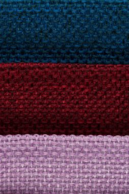 Multi renk kumaş doku örnekleri