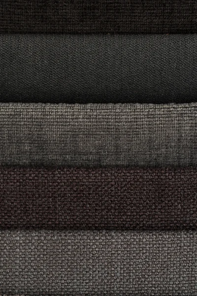 Multi color fabric texture samples — Stock Photo, Image