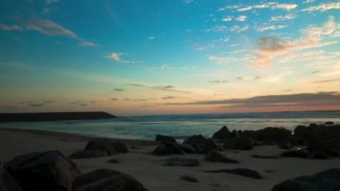 Timelapse sunset Beach