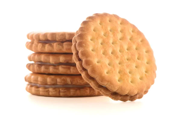 Sandwich biscuits — Stock Photo, Image