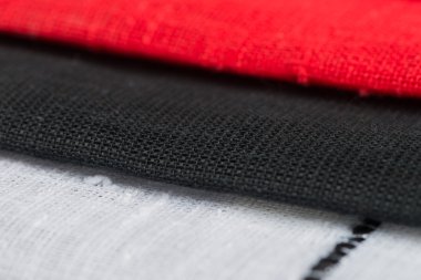 Multi renk kumaş doku örnekleri