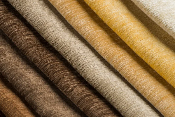 Échantillons de texture de tissu multi couleur — Photo