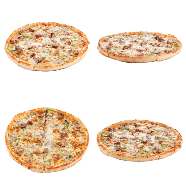 Italienische Pizzen — Stockfoto