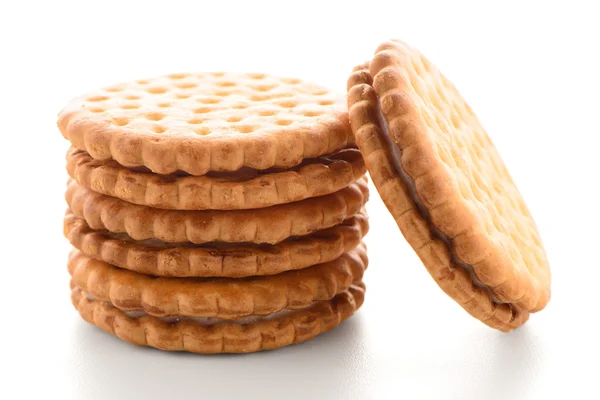 Sandwich biscuits — Stock Photo, Image