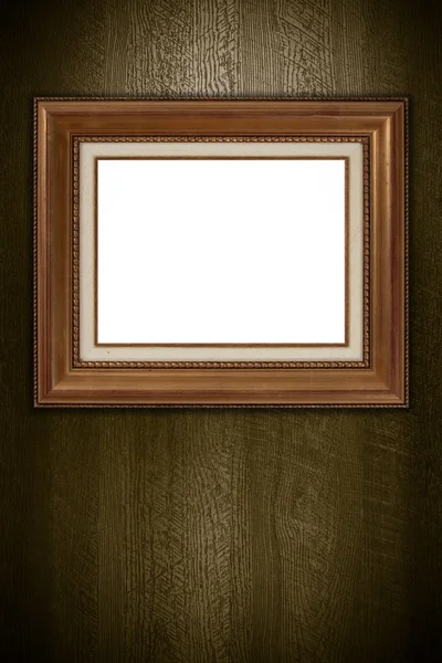 Bruin afbeeldingsframe — Stockfoto