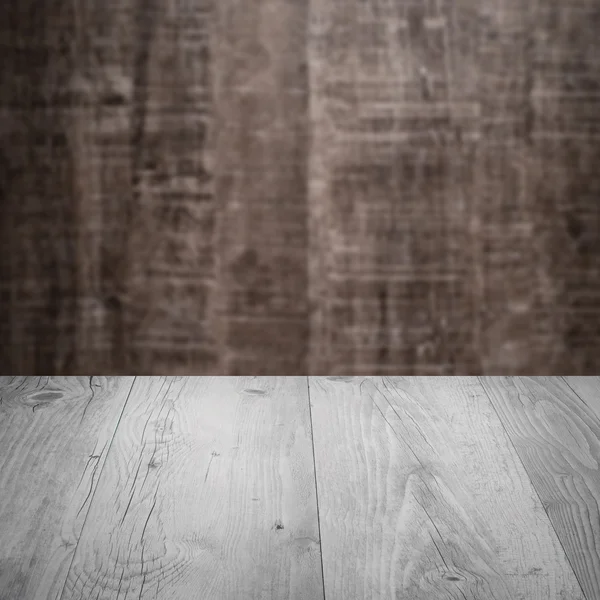 Mesa con pared marrón —  Fotos de Stock
