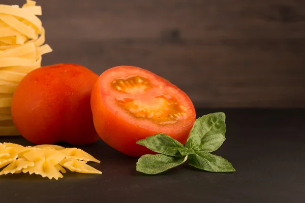 Konzept für Nudelzutaten — Stockfoto