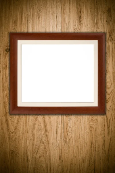 Brown picture frame — Stock Photo, Image