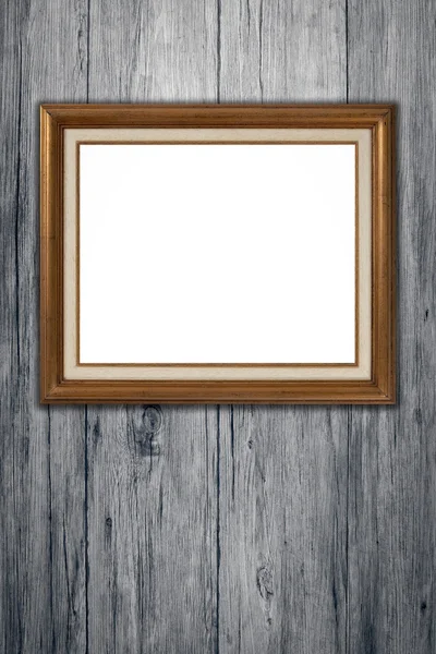 Bruin afbeeldingsframe — Stockfoto