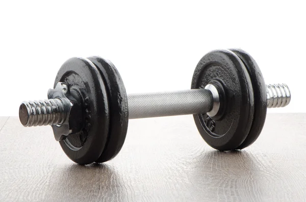 Dumbbell weights — Stock Photo, Image