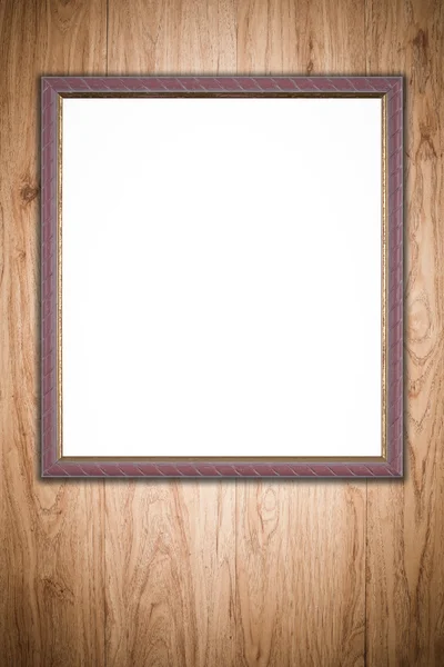 Picture frame on wall — Stock Photo, Image