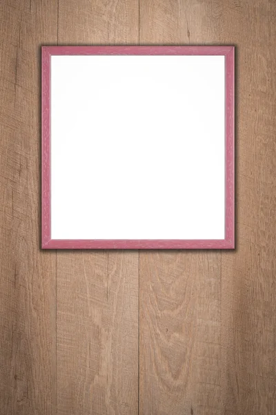 Picture frame on wall — Stock Photo, Image