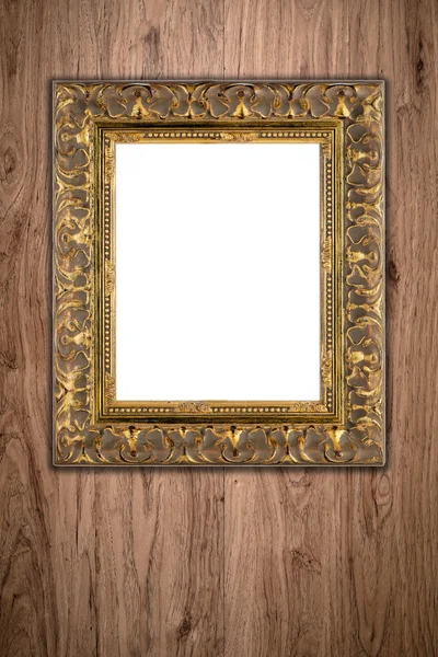 Picture frame on wall — Stock Photo, Image