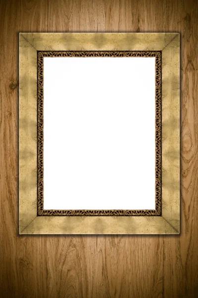 Picture frame on wall — Stock Photo, Image