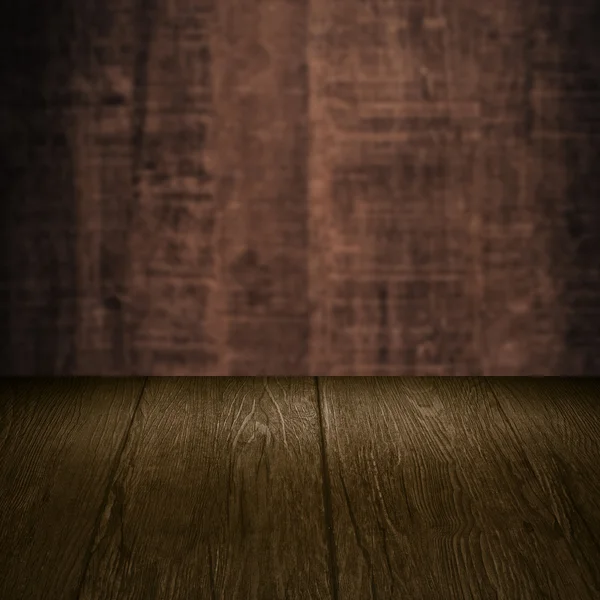 Madeira castanha escura — Fotografia de Stock