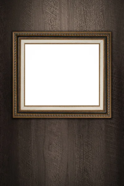 Bruin afbeeldingsframe — Stockfoto