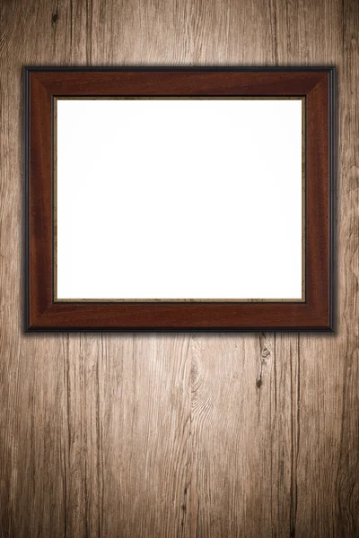 Brown picture frame — Stock Photo, Image