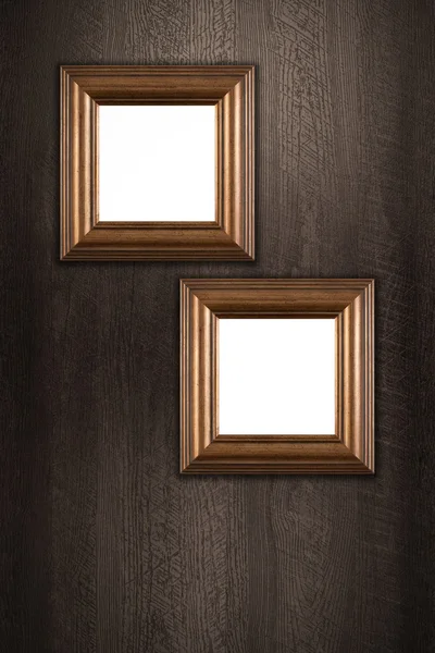 Brown picture frames — Stock Photo, Image