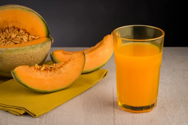 Succo di melone melata — Foto Stock